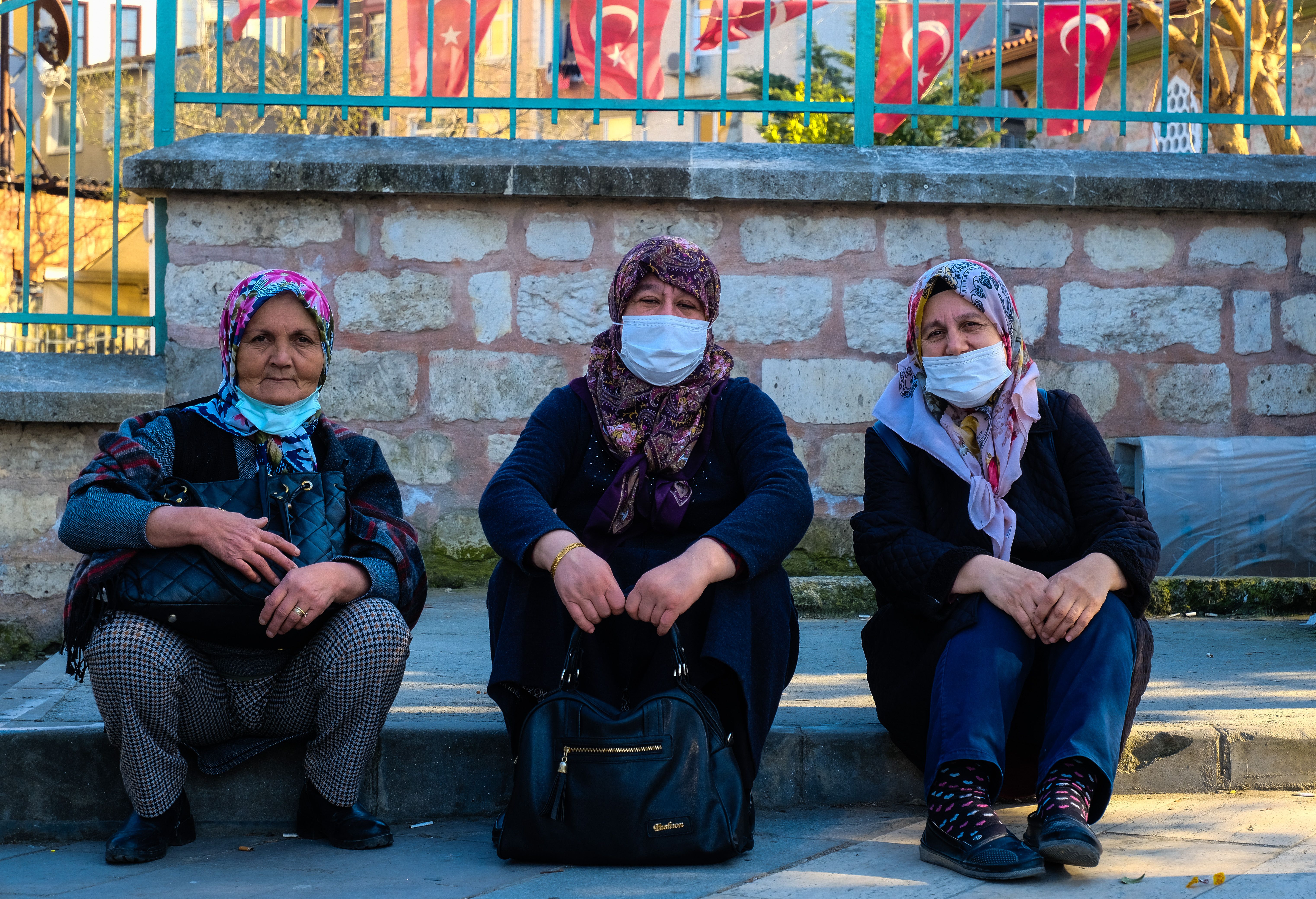Elderly Women Wearing Face Masks · Free Stock Photo
