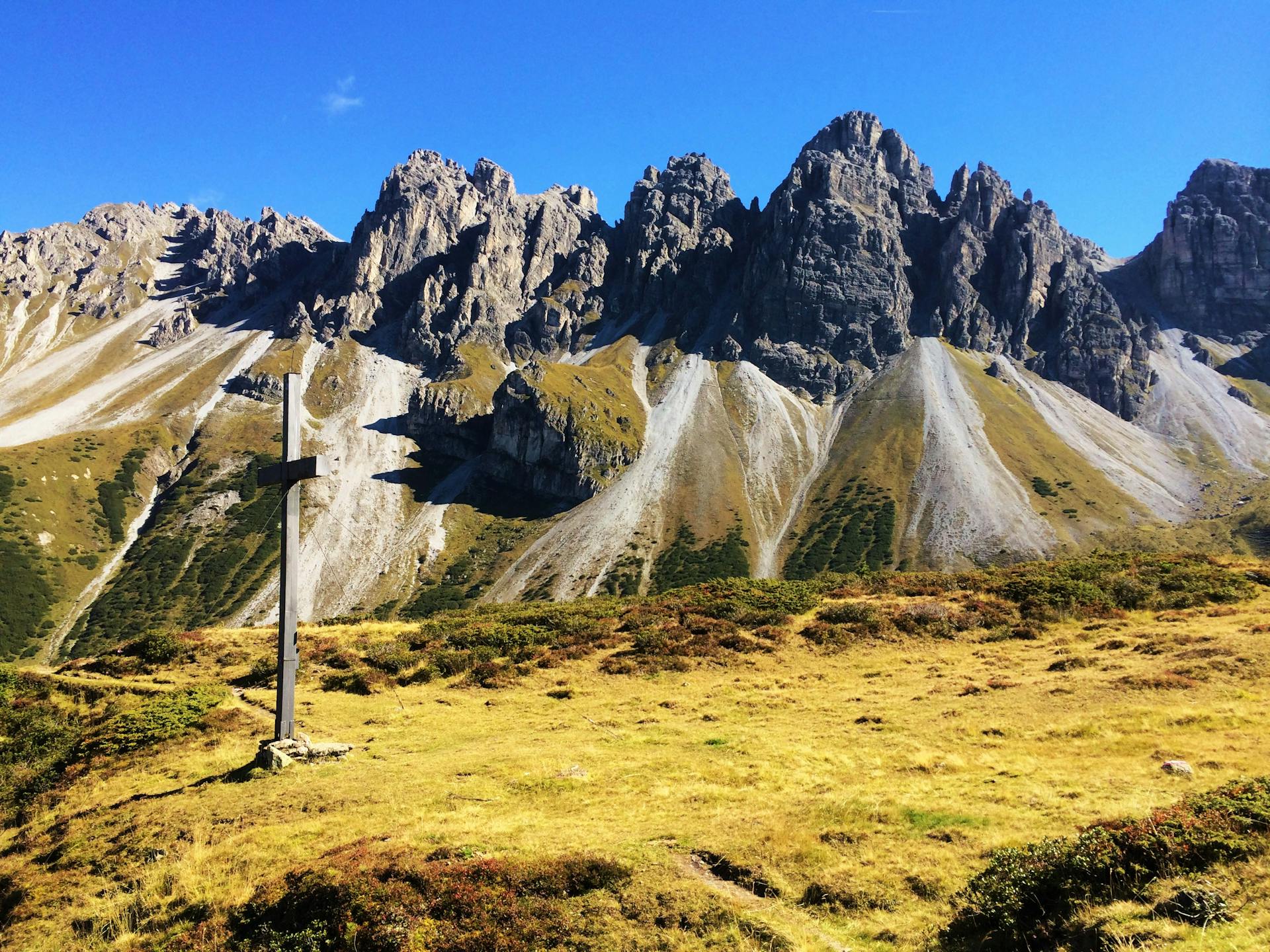 Austrian Alps mountains