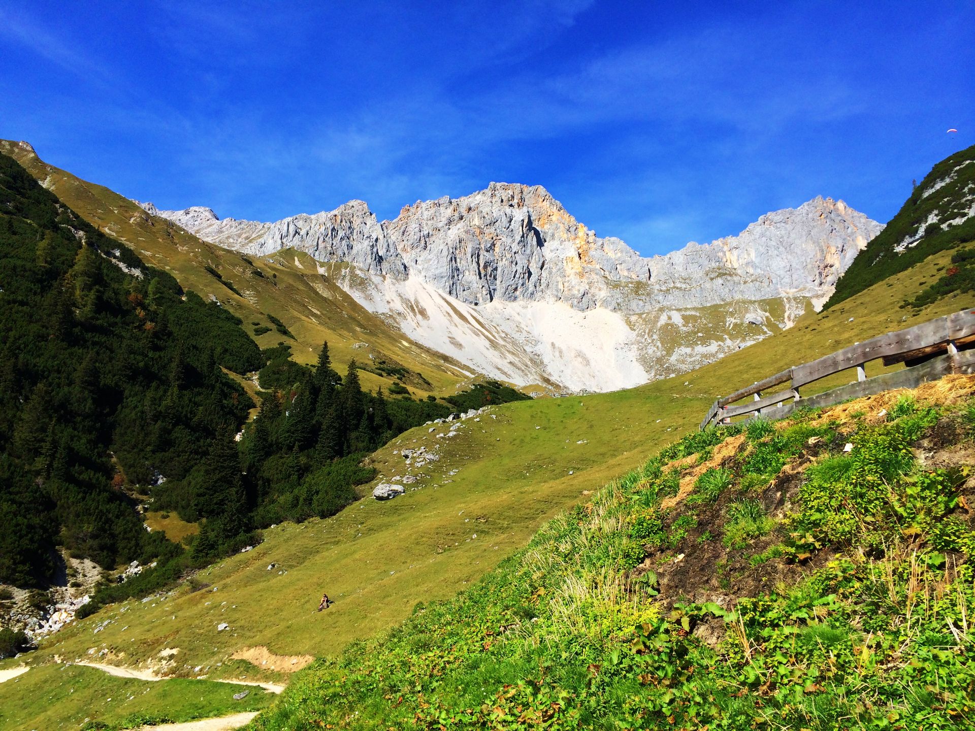 Austrian Alps mountains