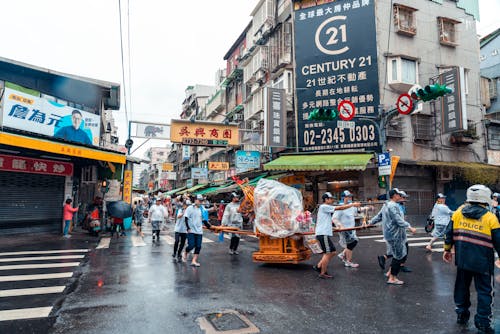 คลังภาพถ่ายฟรี ของ ตัวเมือง, ตึก, ถนนที่วุ่นวาย