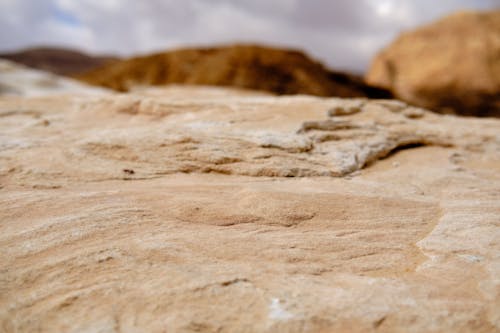 Foto d'estoc gratuïta de àrid, formació geològica, pedra arenosa