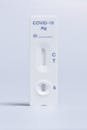 A Close-Up Shot of a Novel Coronavirus Rapid Test