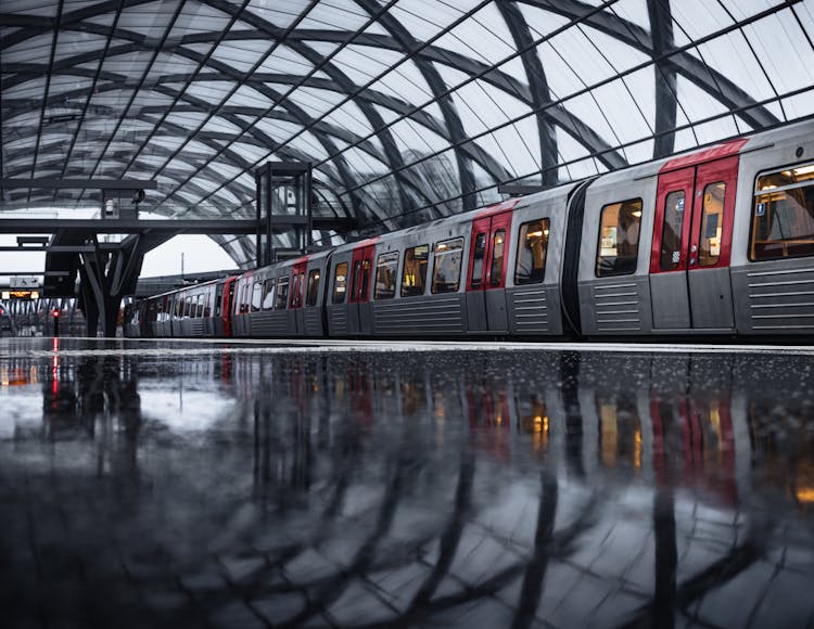 Hamburg U Bahn Metro Transit In Germany