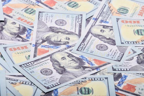 Close-Up Photo of Dollar Bills