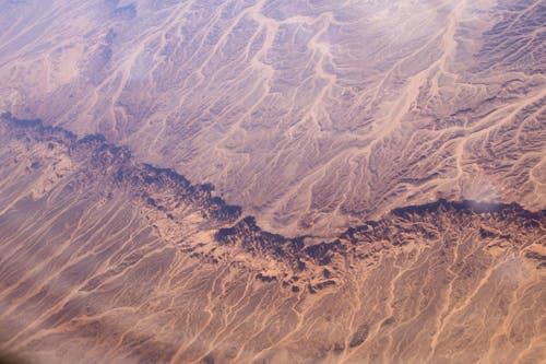 
An Aerial Shot of a Desert