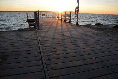 免費 日出, 日落, 海 的 免費圖庫相片 圖庫相片