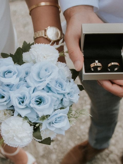 Civil Ceremony invitation ring-box