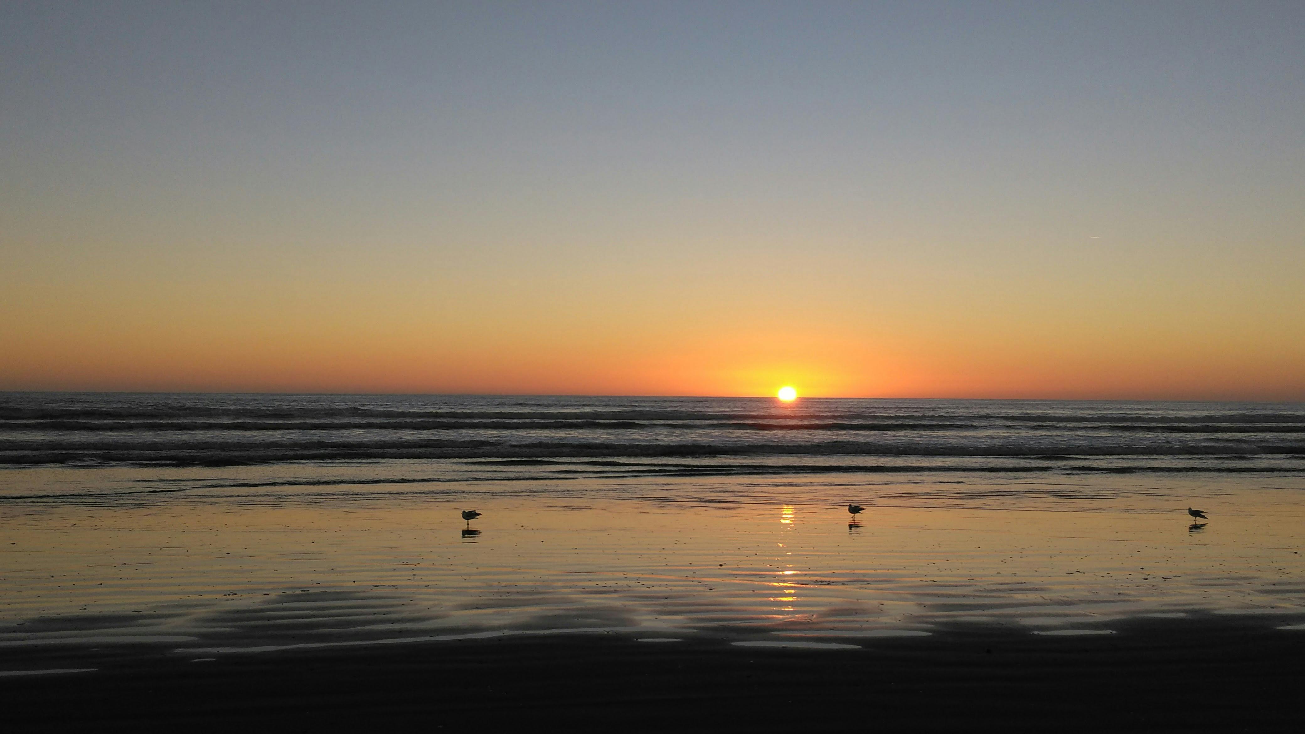 Free stock photo of Sunset peaceful