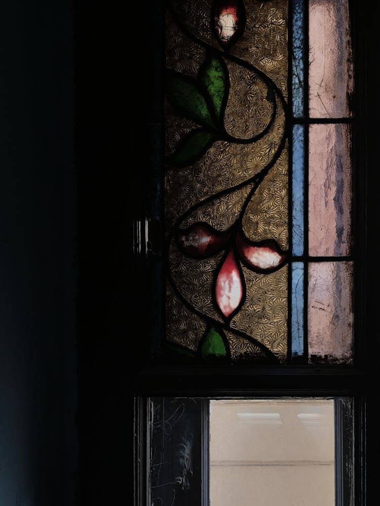 Stained Glass In Door