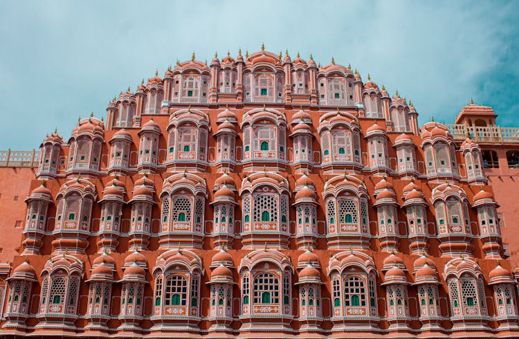 Red Temple Building