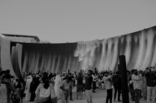 Foto stok gratis air terjun, air terjun buatan, expo 2020 dubai