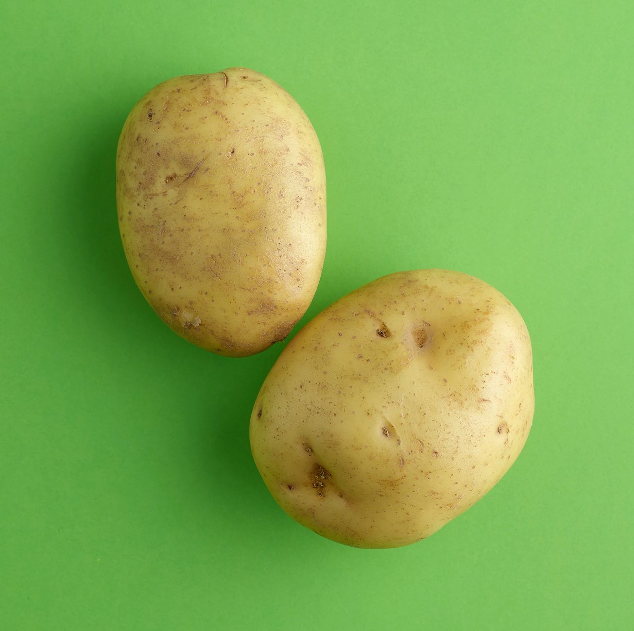Roasted waxy potatoes with herbs in a baking dish