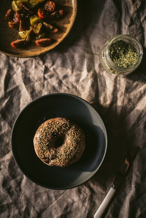 Ingyenes stockfotó bagel, élelmiszer-fotózás, élelmiszer-stílus témában