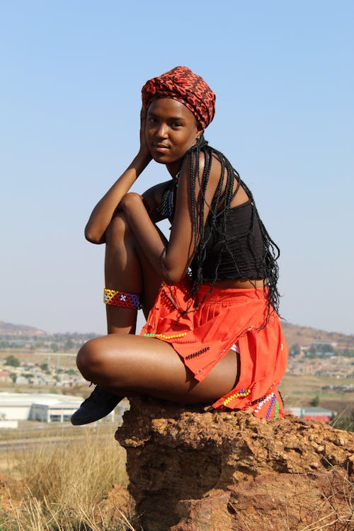 Beautiful Woman in Traditional Wear 