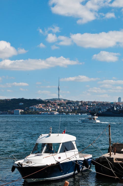 Foto profissional grátis de água, barco, barco a vela