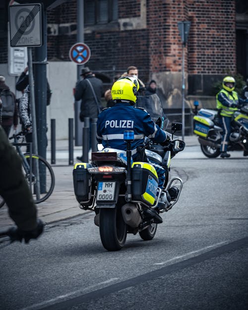 polizei, 保全, 垂直拍摄 的 免费素材图片