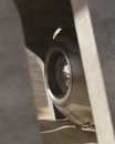 Black and Silver Round Device