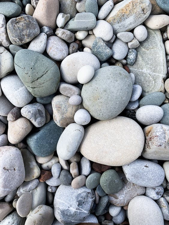卵石, 垂直拍摄, 岩石 的 免费素材图片