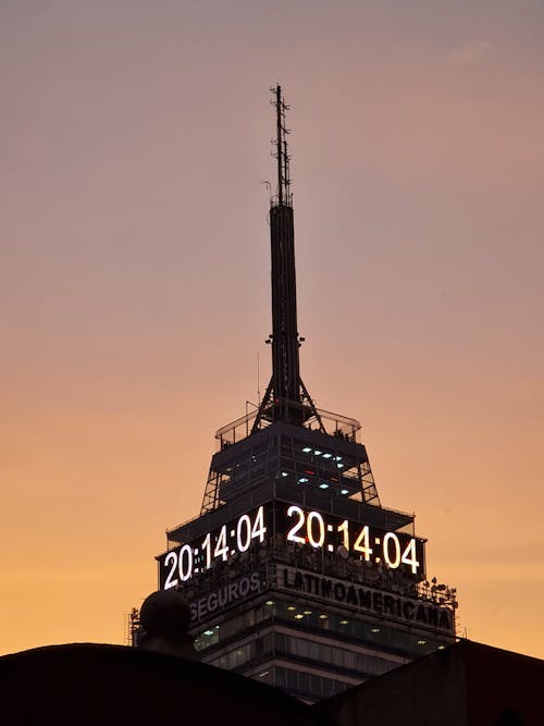бесплатная Бесплатное стоковое фото с torre latinoamericana, архитектура, вертикальный выстрел Стоковое фото