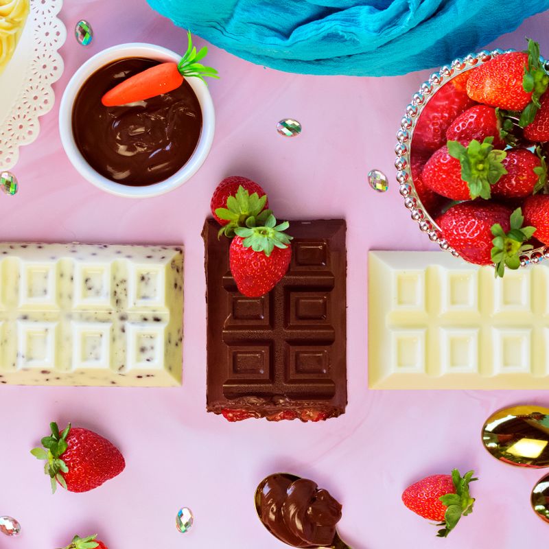 Passion Fruit White Chocolate Bars