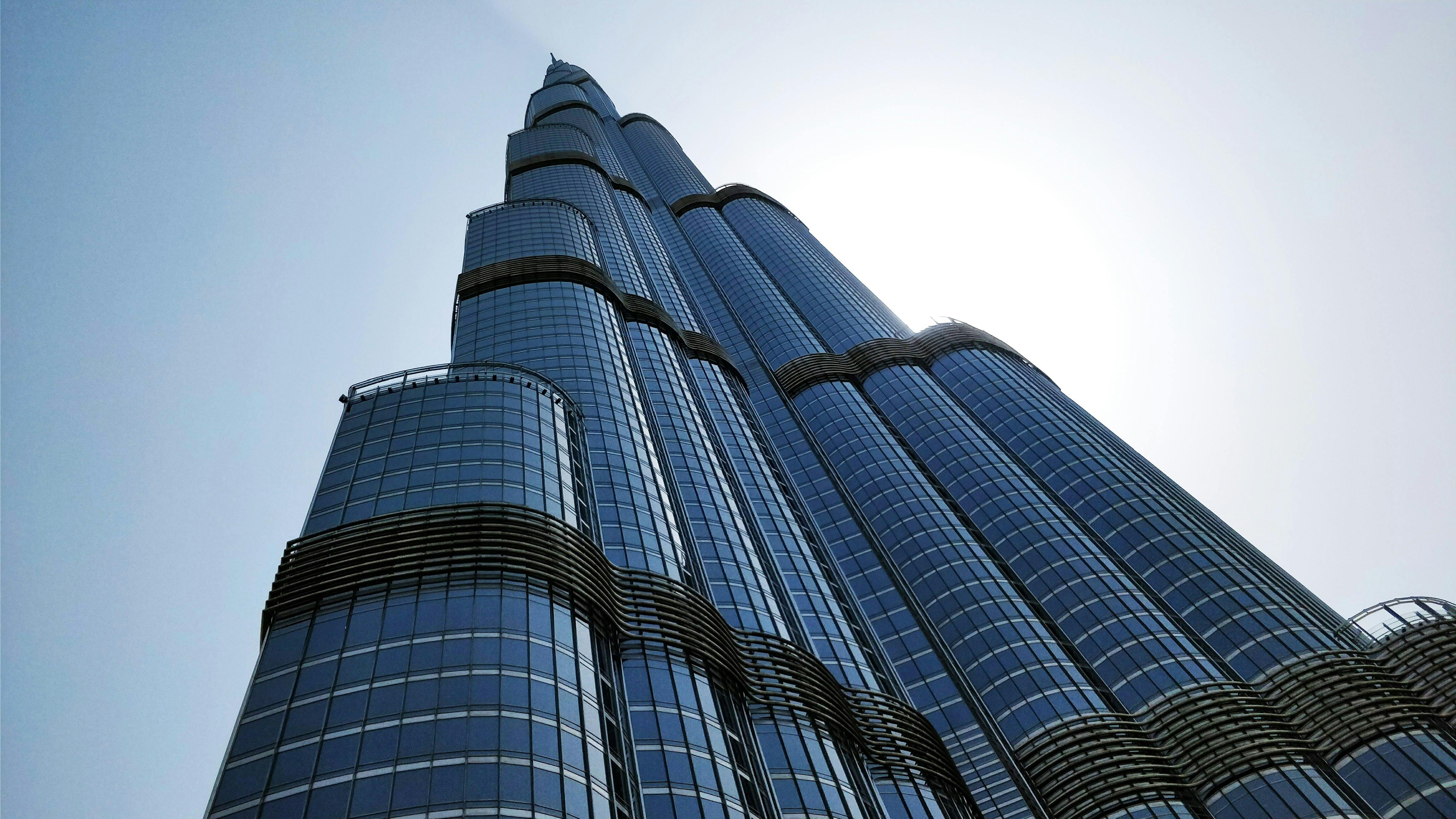 Free stock photo of blue sky, building, burj khalifa