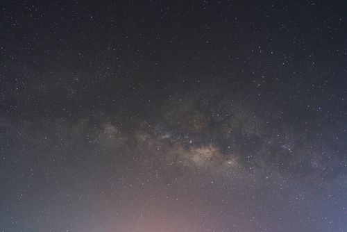 Free Stunning starry night sky over Catazajá, Mexico, showcasing the Milky Way's beauty. Stock Photo