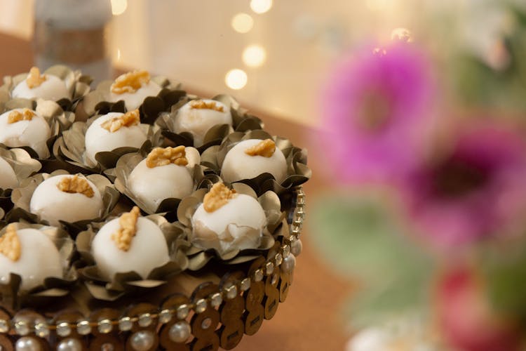 Pralines On A Tray