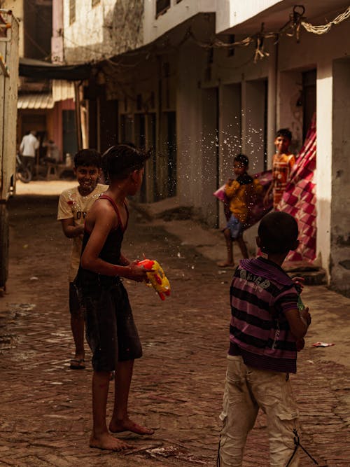Kids Playing on the Street