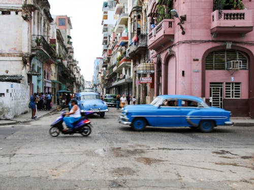 交通系統, 古巴, 哈瓦那 的 免费素材图片