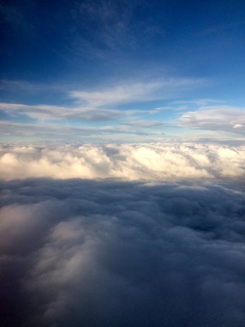 Kostnadsfria Kostnadsfri bild av blå himmel, moln, naturskön Stock foto