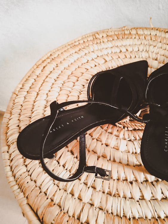 Shoes on Basket · Free Stock Photo