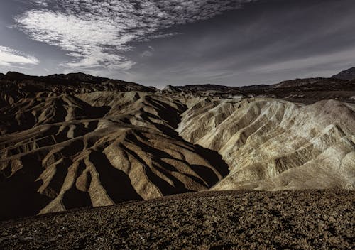 Mountains on Desert 