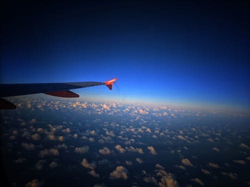 Free stock photo of aircraft, airplane, clouds