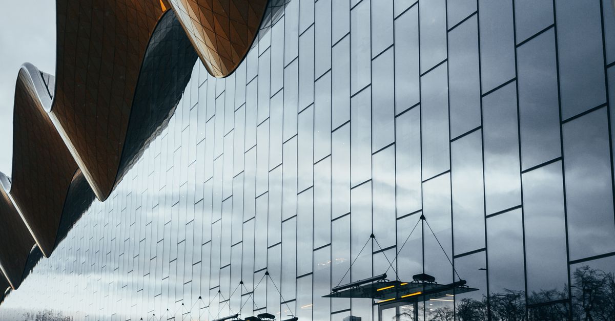 Modern Glass Panels Contemporary Design of a Building · Free Stock Photo