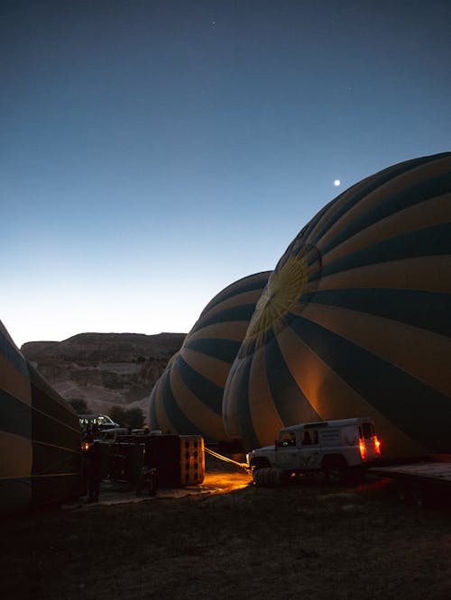 Foto d'estoc gratuïta de alba, cappadocia, cotxe