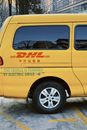 Yellow Van With Black Wheel