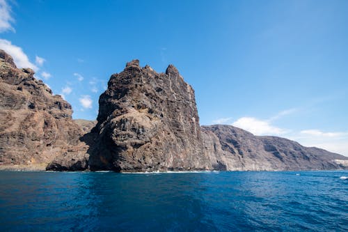 Maestose scogliere gigante Los Gigantes vulcanico,Tenerife mountains