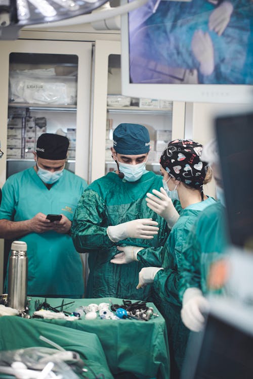Doctors During a Surgery