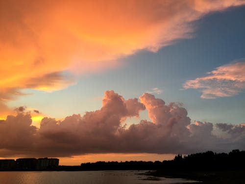 Foto stok gratis awan, florida, matahari terbenam