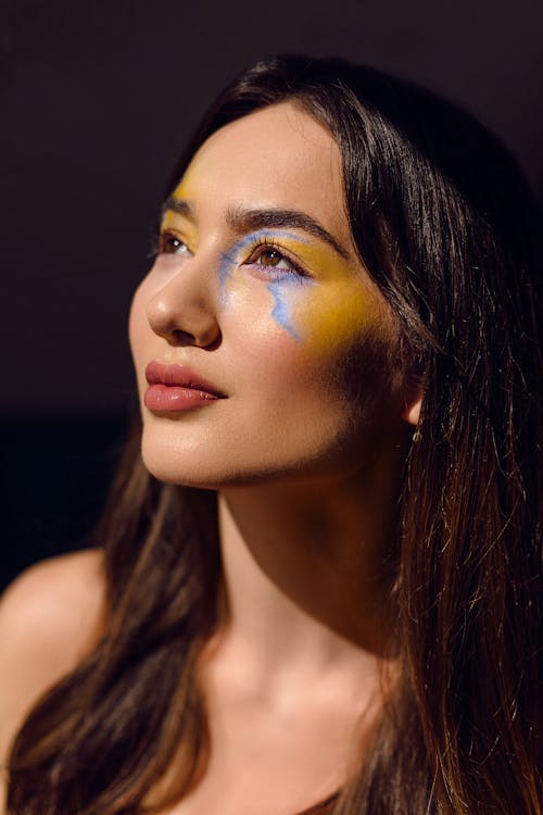 Woman with Painted Face