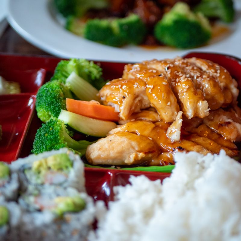 Teriyaki Chicken Lasagna with Broccoli