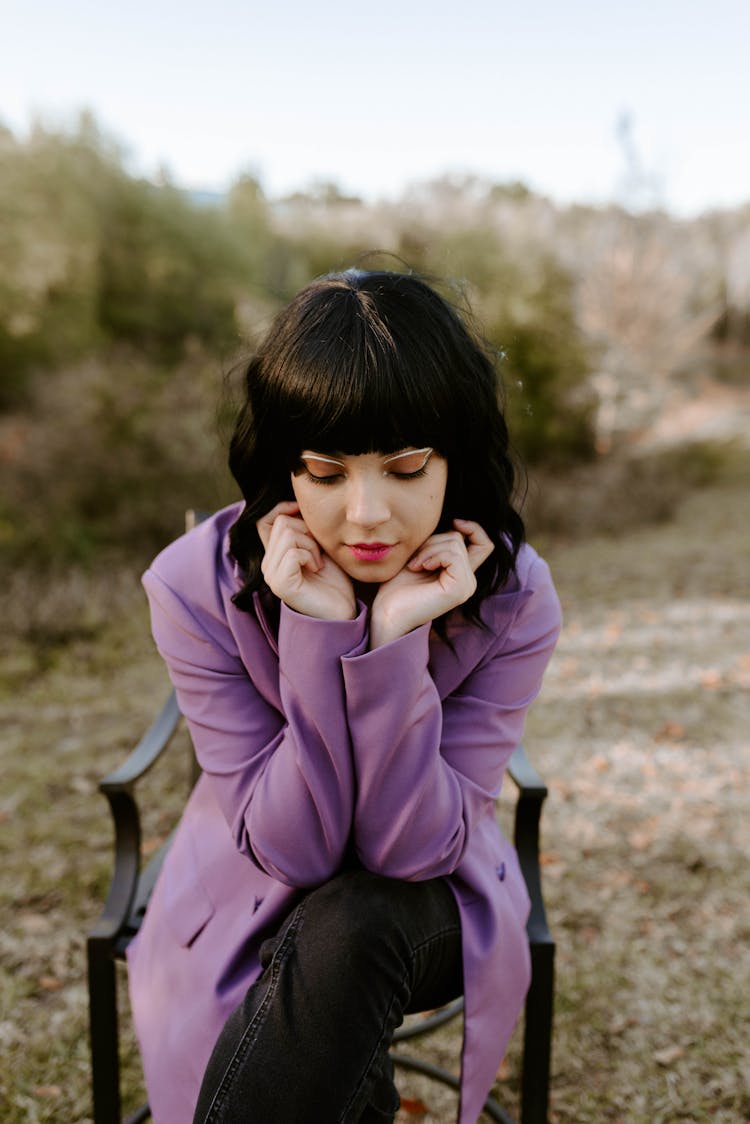 Woman On Chair