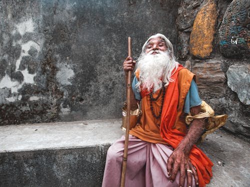 Imagine de stoc gratuită din barbă, baston, hinduism