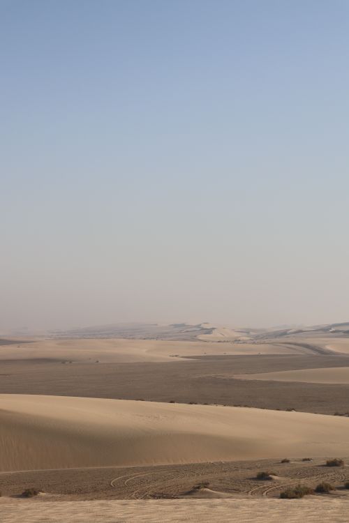 Desert Under Blue Sky · Free Stock Photo