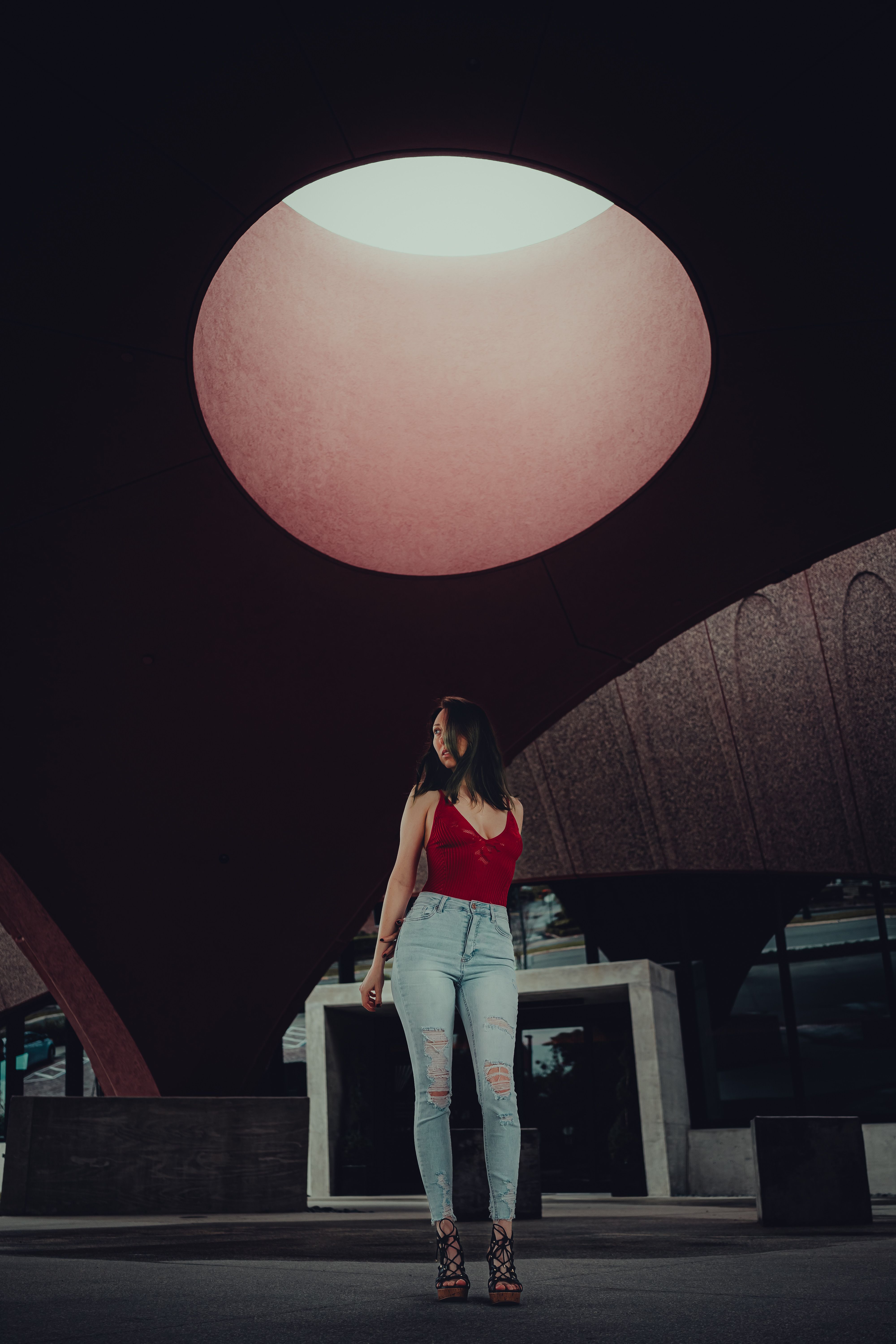 Model in Design Outfit · Free Stock Photo