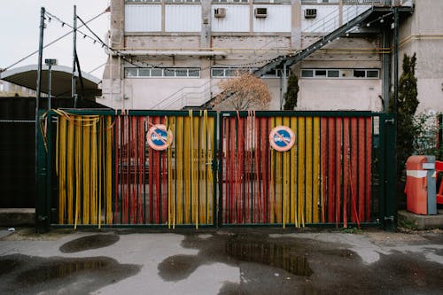 Gate to Building Outdoors