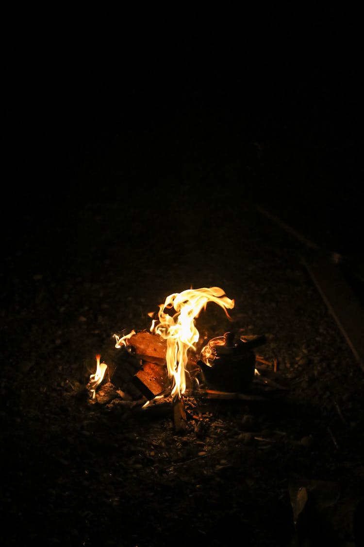 Fire During Night Time