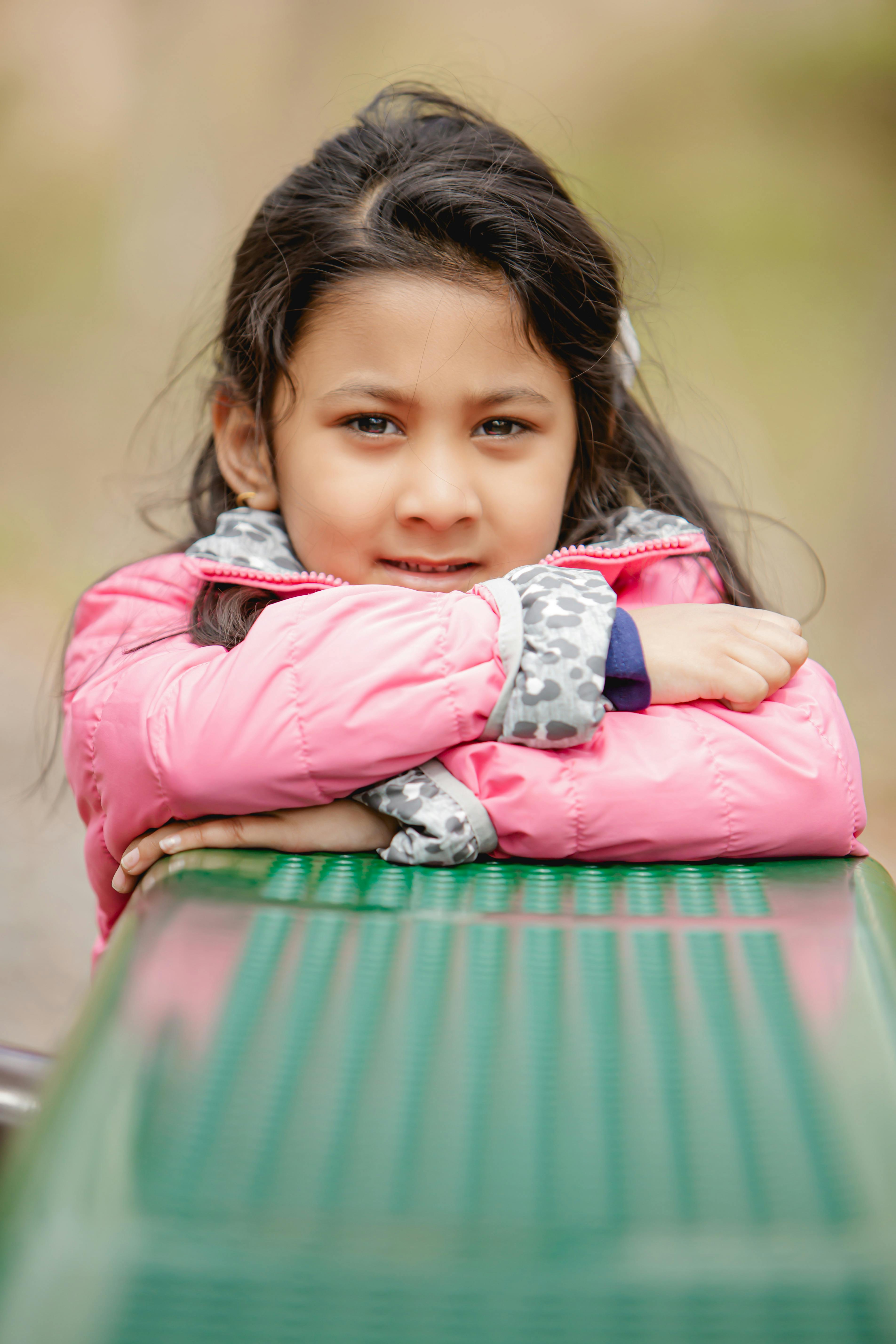 Girl in Pink Jacket · Free Stock Photo