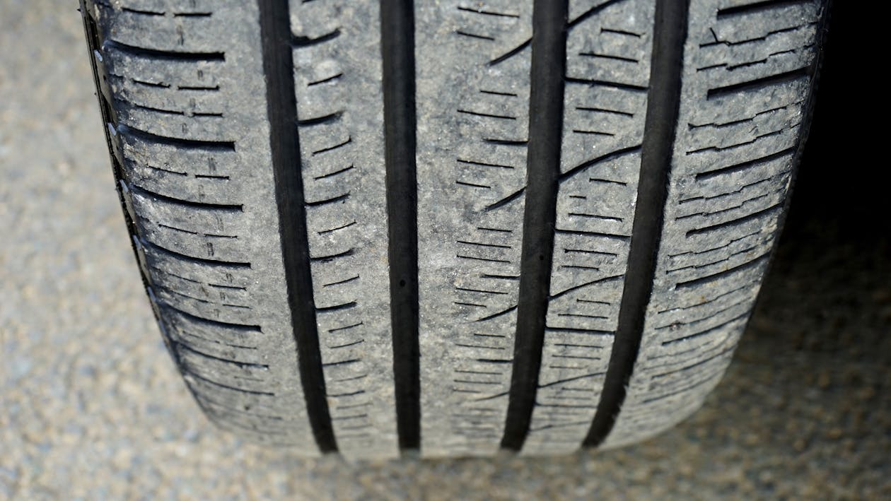 Free Car Tire Closeup Photo Stock Photo