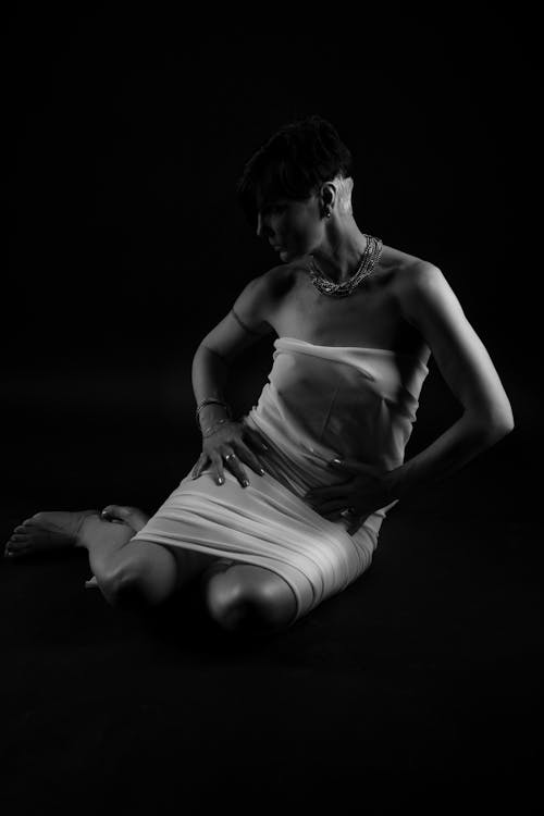 Základová fotografie zdarma na téma bílé šaty, koncepční, model